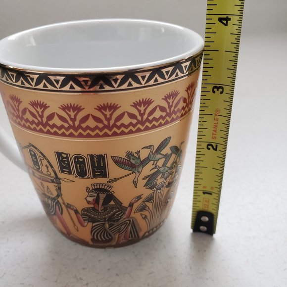 Porcelain Int'l Made in Egypt #017 Porcelain Coffee Mug, 10 oz - Picture 8 of 8